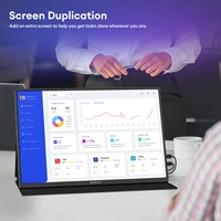 ZEUSLAP 16" 2.5K 144hz Portable Monitor 2560*1600 16:10 100%sRGB 500Cd/m²  Travel Gaming Display for Laptop Switch ps4 ps5 Xbox 5