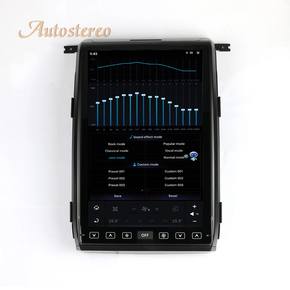 14.4 Inch Android 13 Carplay For Ford F150 2009-2014 Tesla Style Car GPS Navigat