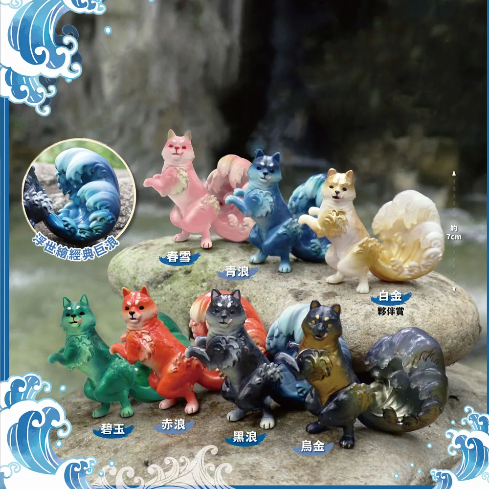 

Creative Waves Wolf Action Figure Animal Model Toy Collection Blind Box Doll Table Ornaments Children Gift
