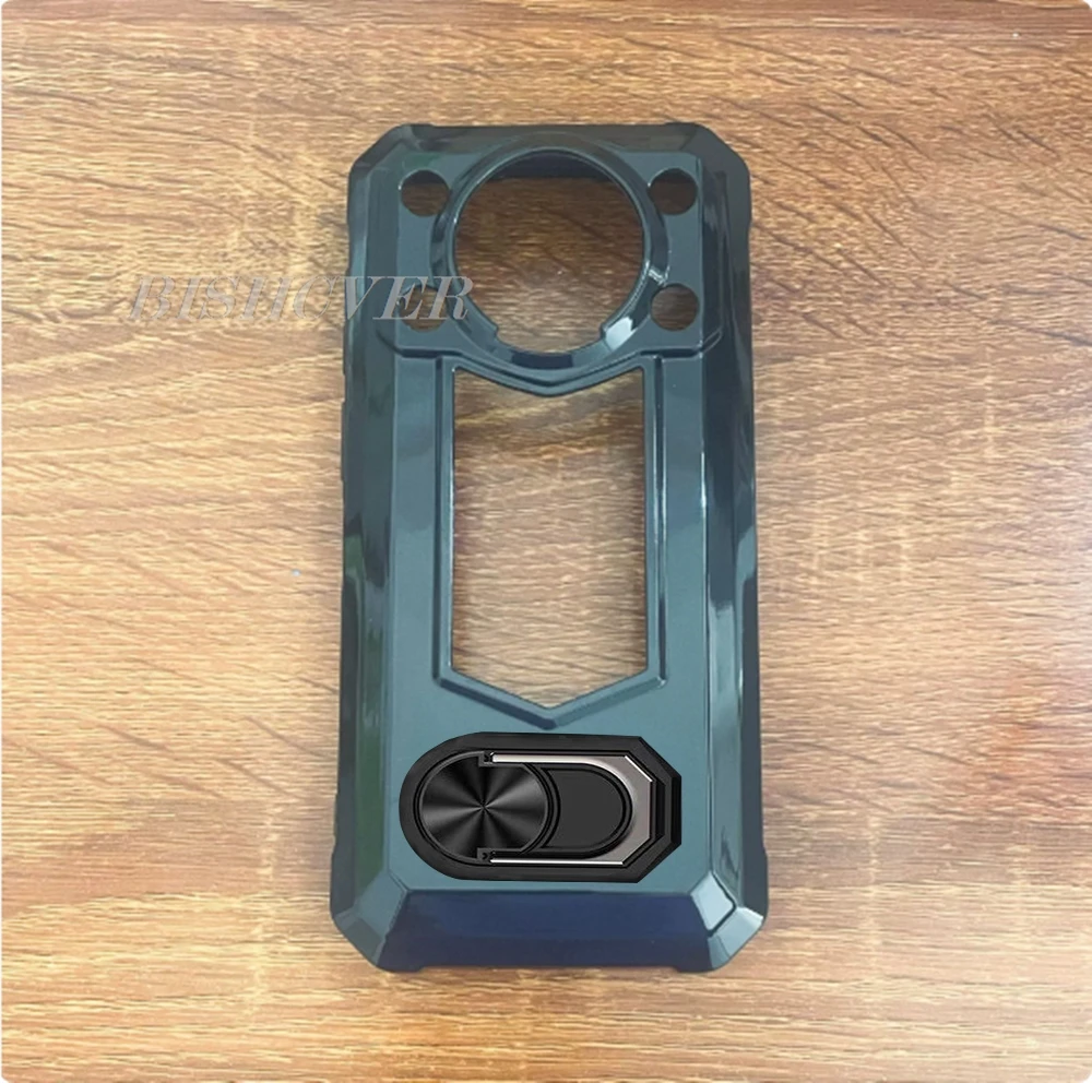 Oukitel WP53 Series Soft Silicone Phone Case with Back Ring Holder
