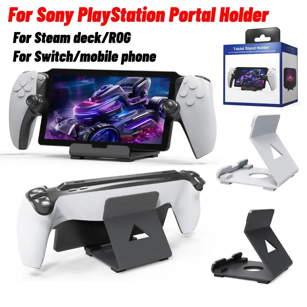 For PS5 Sony PlayStation Portal Holder Desktop Bracket Stand Fo