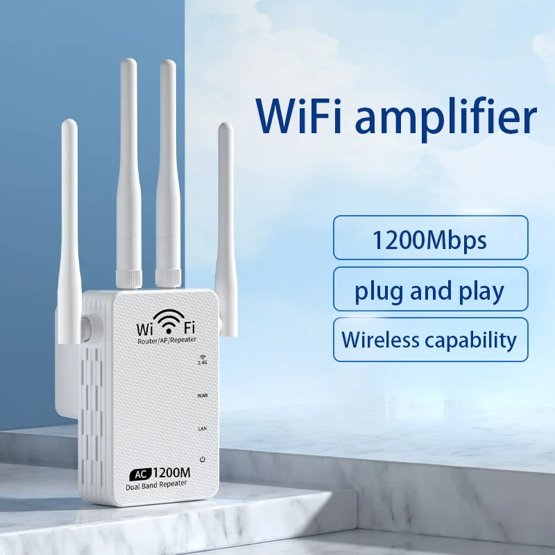 High-Speed WiFi Signal Booster Amplifier Extender