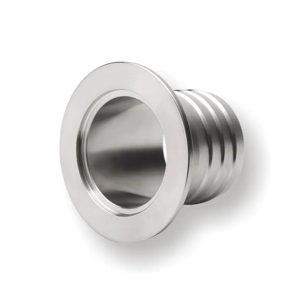 

6 8 10 12 16 20-50mm Hose Barb x KF10/16/25/40/50 Vacuum Tri Camp SUS 304 Stainless Steel Sanitary Pipe Fitting Beer Brew