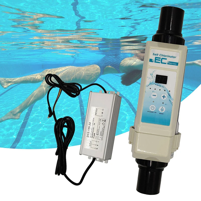 

RTS 8g/h MIni Automatic Minder Dosing 20g/h Water Residual Chlorine Filter Chlorinator Cell Swimming Pool Salt Sensor System