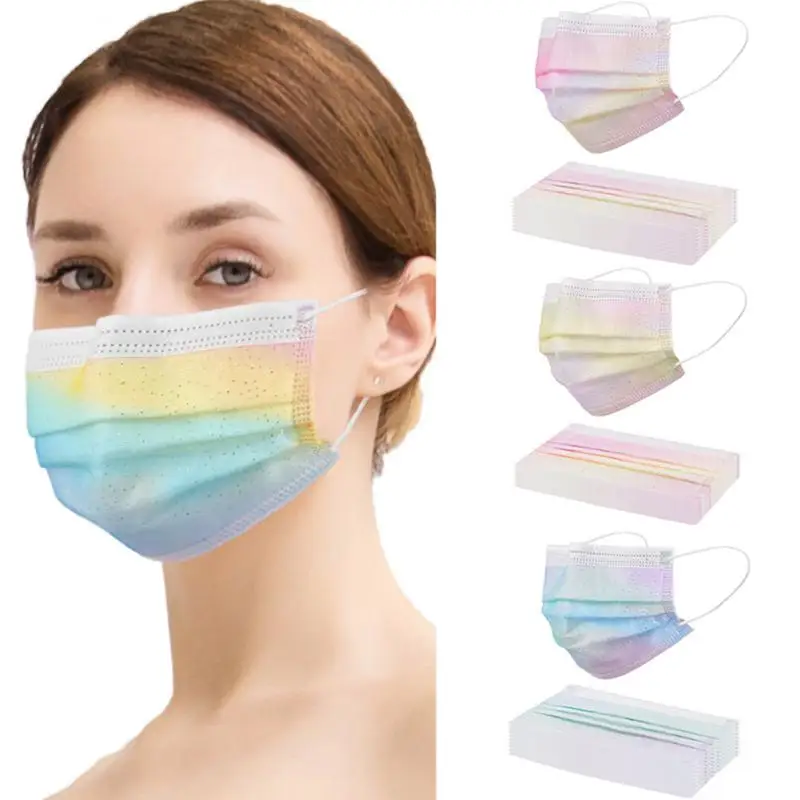 Disposable Face Mask Adult 4 Layers Outdoor Sports Cycling Dust-proof Health Care