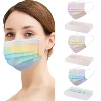 1/3/5SETS Disposable Face Mask For Adult Breathable Safety Mask 4 Layers Outdoor Sports Cycling Masks Dust-proof Masks Health 2