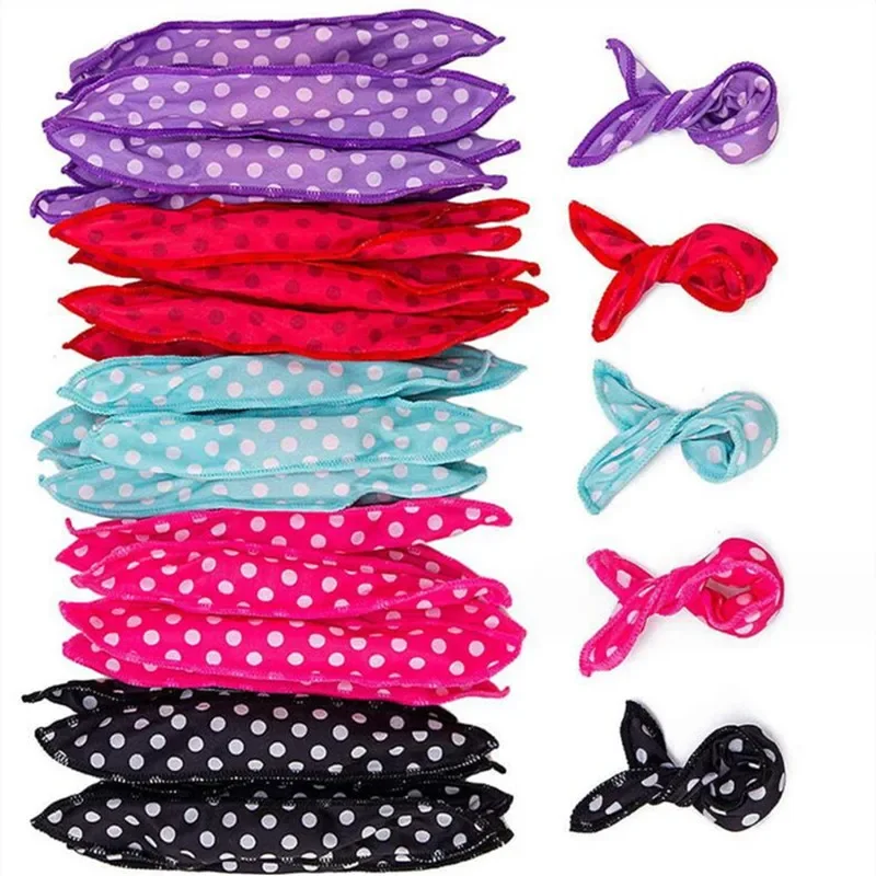 Hair Curlers 10Pcs/Lot Soft Sleep Pillow Rollers Set Flexible Foam and Sponge Magic Hair Care DIY Styling Tools hair accessory