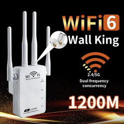 High - Speed WiFi Signal Booster Amplifier Extender - US Plug