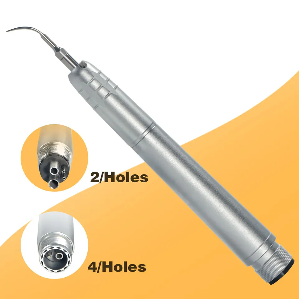 AZDENT Air Scaler / Ultrasonic Dental Handpiece - 4-Hole Connection, Autoclavable (Model AZ2000 B2)