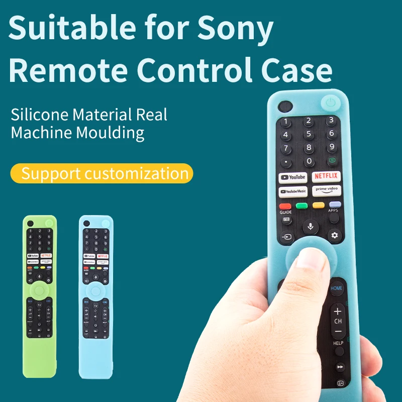 1 pcs Silicone TV Remote Control Cover Shockproof Anti-drop  for Sony RMF-TX600C  TX600P TX600U TX600E MG3-TX520U 4