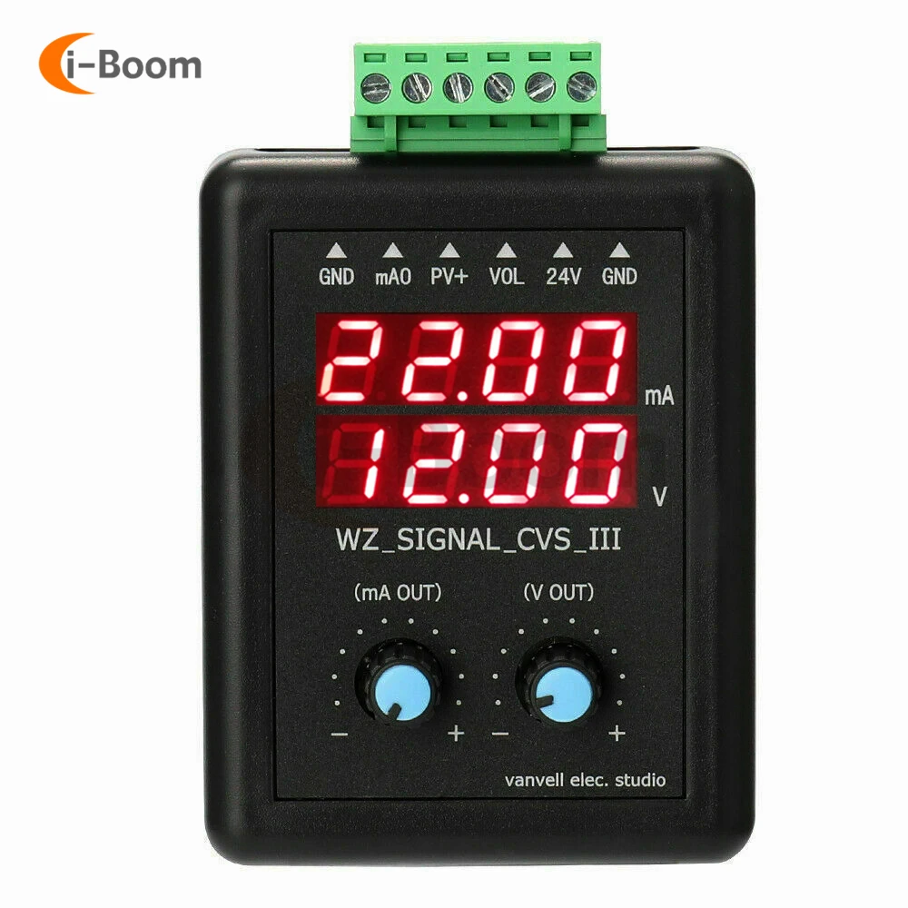 Digital 4-20mA 0-10V Signal Generator Current Voltage Transmitter Calibrator Signal Source Simulation Electronic Instruments 3