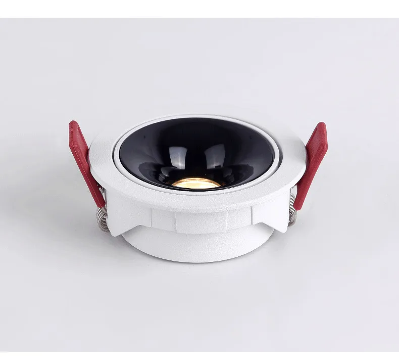 Description Picture 6 of itemUltra-thin embedded dimmable led spotlights anti-glare adjustable 110V220V living room home shopping mall hotel downlights