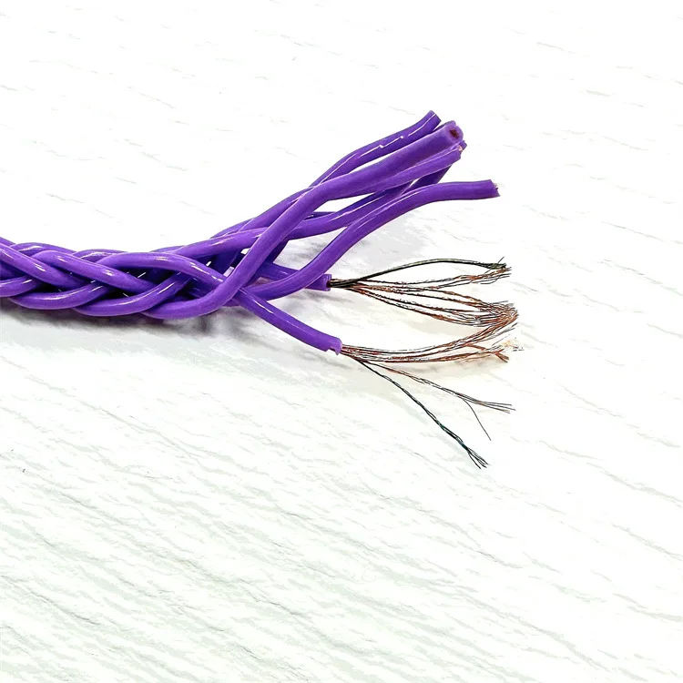 ELFINEAR 8 Stränge 504 Core DIY Audiokabel HiFi Kopfhörer Upgrade Kabel, Einzelkristall verkupfert Silber – Detail 18