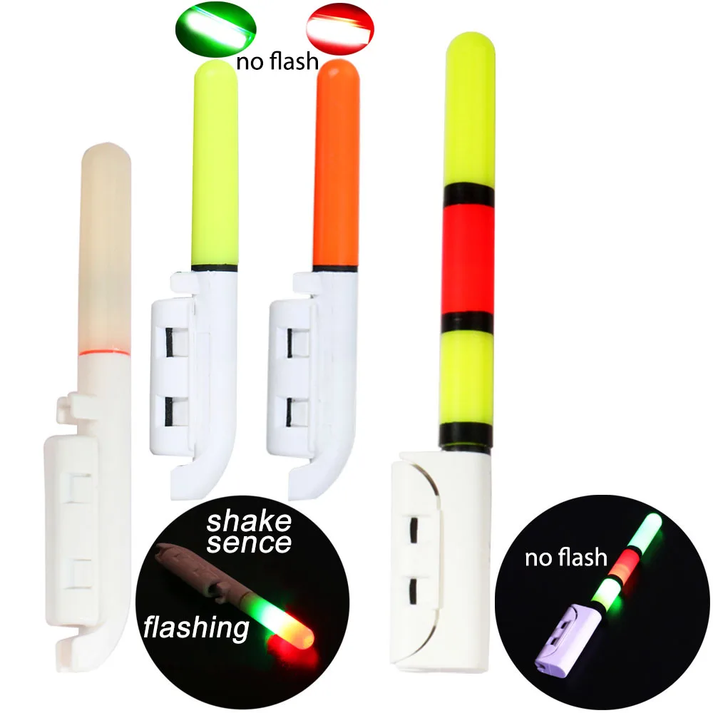 Waterproof LED Luminous Fishing Rod Light with USB Rechargeable Battery