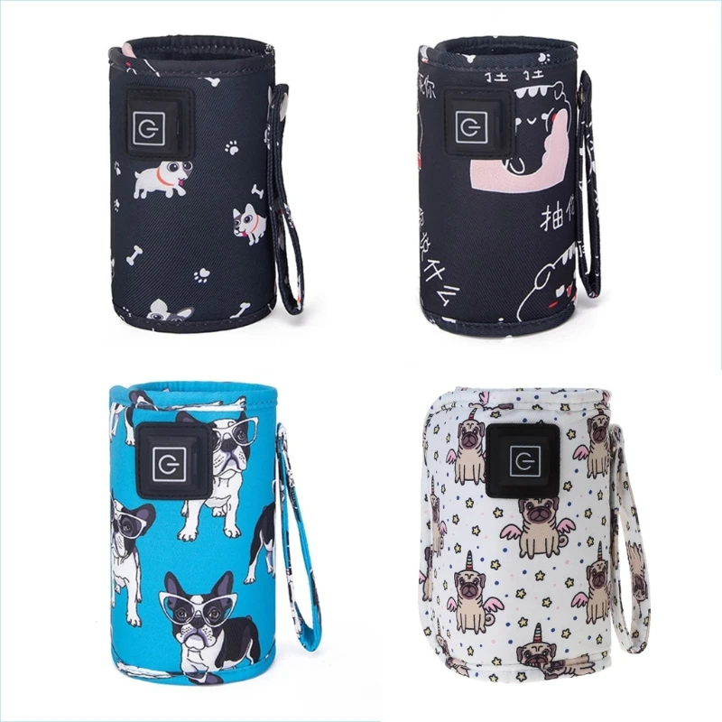 USB 충전식 아기 젖병 따뜻하게 어린이 젖병 가열 사용 가정 외부 