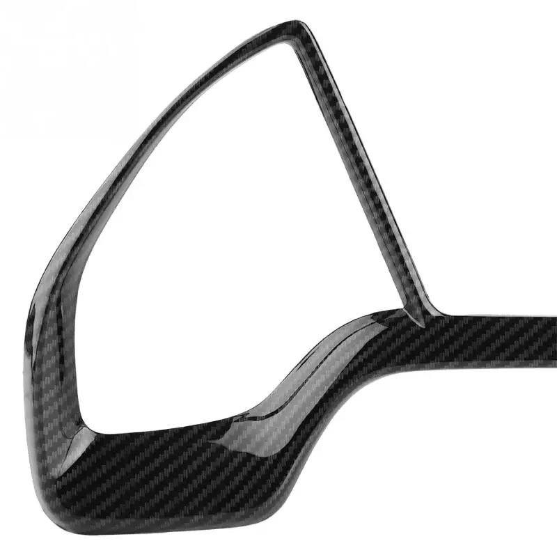 Car Moulding Decoration Car Air Conditioner Trim Interior Mouldings Interior Moulding Trim Strip Door Protective Film Dashboard Cover Car Grille Trim Car Gear Shift Knob Cover Car Gear Cover Trim Car Headlight Switch Trim Car Dashboard Decorative Frame Dial Rings Trim Red Crabon Fiber for 10th Accessories Replacement