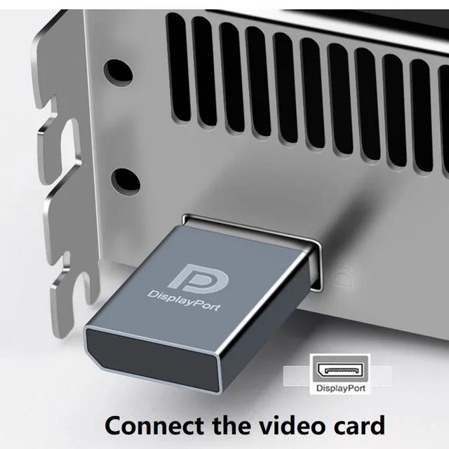 3 Emulatori Display 4K Dummy Plug - 3840x2160@60Hz, Plug-and-Play Per PC Headless, Server E Miner - Foto 8