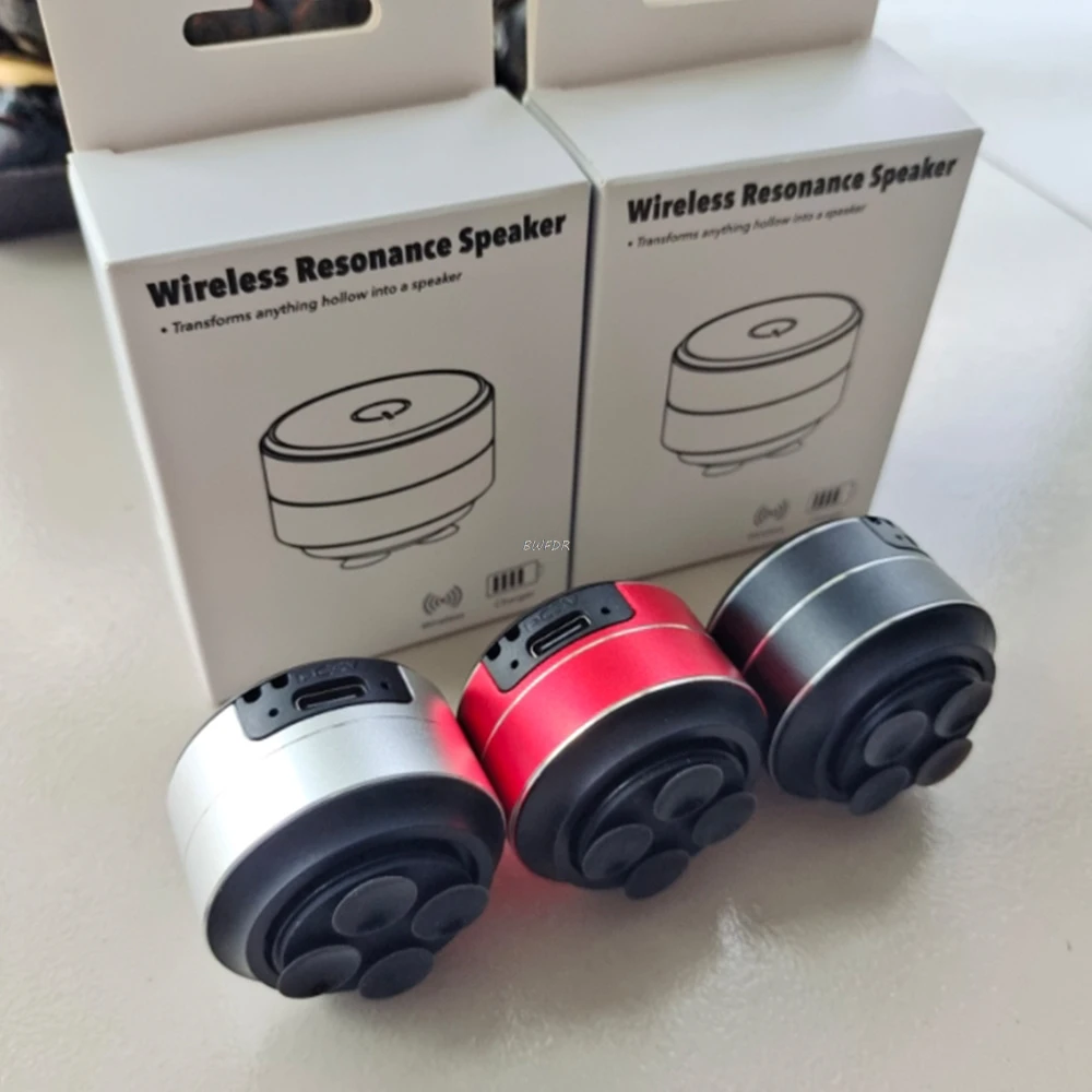 Bluetooth Speaker Portable Speaker Mini Bluetooth Speaker Audio Speaker Bone Conduction Speaker Mini Bone Conduction Speaker Vibration Stereo Audio Digital TWS Wireless Bluetooth Speakers Portable Metal Speaker