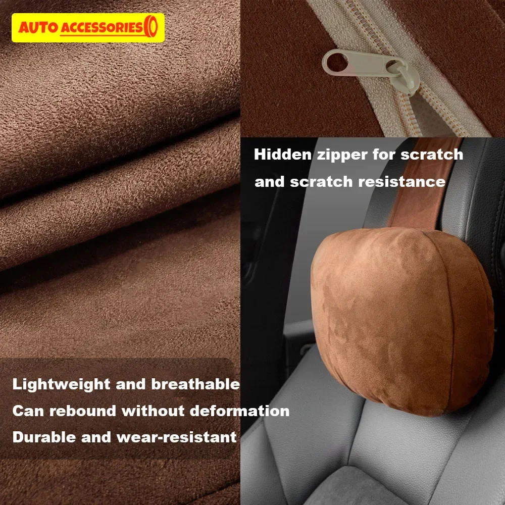 Cuscino per poggiatesta per seggiolino auto in pelle NAPPA