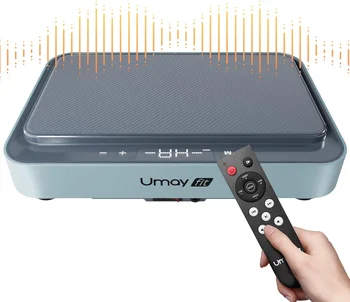 UMAY Fitness Vibration Board Exercise Machine with Ring Band, Full Body Home Workout, Improves Blood and Lymphatic Circulation 1