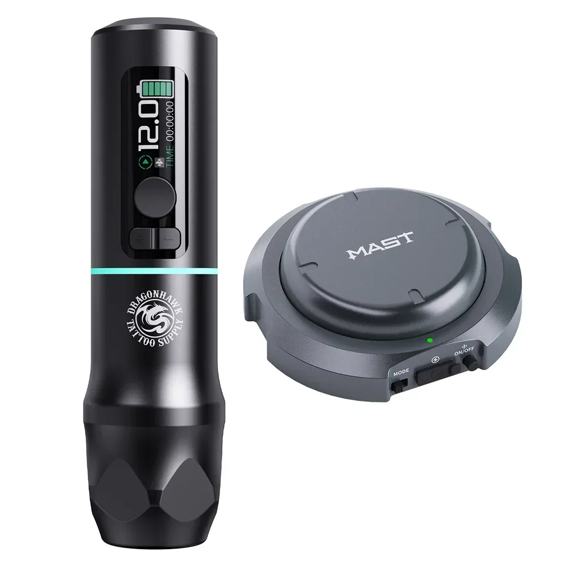 Doragon hawk X20 Pro Bluetooth タトゥーマシン Mast Tattoo Flip Adjustable Stroke Lengths Makeup Machine