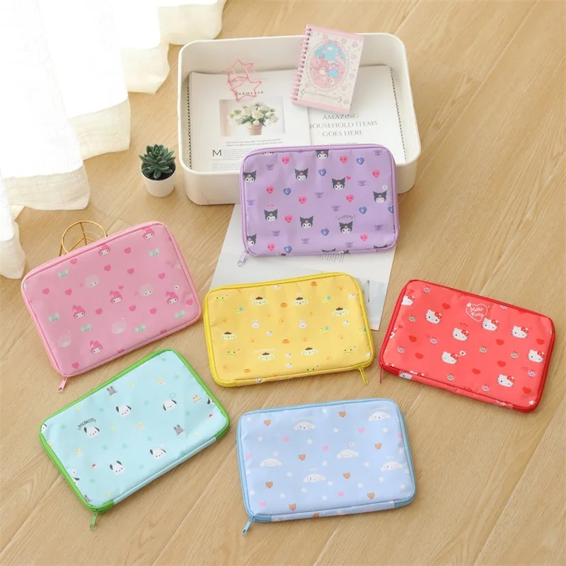 

Аниме Sanrios Cinnamoroll Kuromi Hello Kitty Melody Милая мультяшная семейная лицензия на водительский паспорт Органайзер сумка подарок для друга