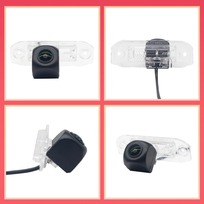 HD CCD 1080x720P 170 ° 볼보 S80L/S40L/S80/S40/S60/V50 V60/XC90/XC60/C70 역방향 안드로이드 모니터 용 자동차 후면보기 차량 카메라