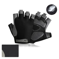 Professional Gym Fitness Breathable Anti-Slip Women Men Half Finger Summer Fishing Cycling Fingerless Gloves Female Bicycle Bike 2