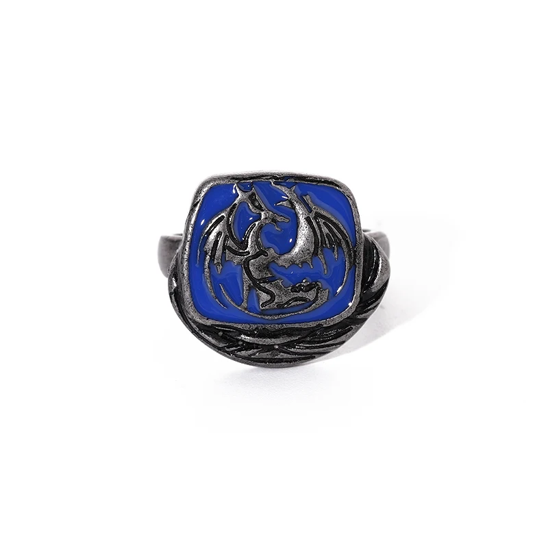 Game Dark Soul 3 Stand dragon seal Ring Fashion Jewelry For Men Women Gifts