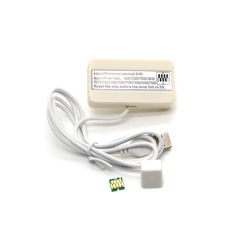 T6193 Maintenance Tank Chip Resetter for Epson T3000 T5000 T7000 T3200 T5200 T7200 T3070 T5070 T7070 T3270 T5270 T7270 T3050