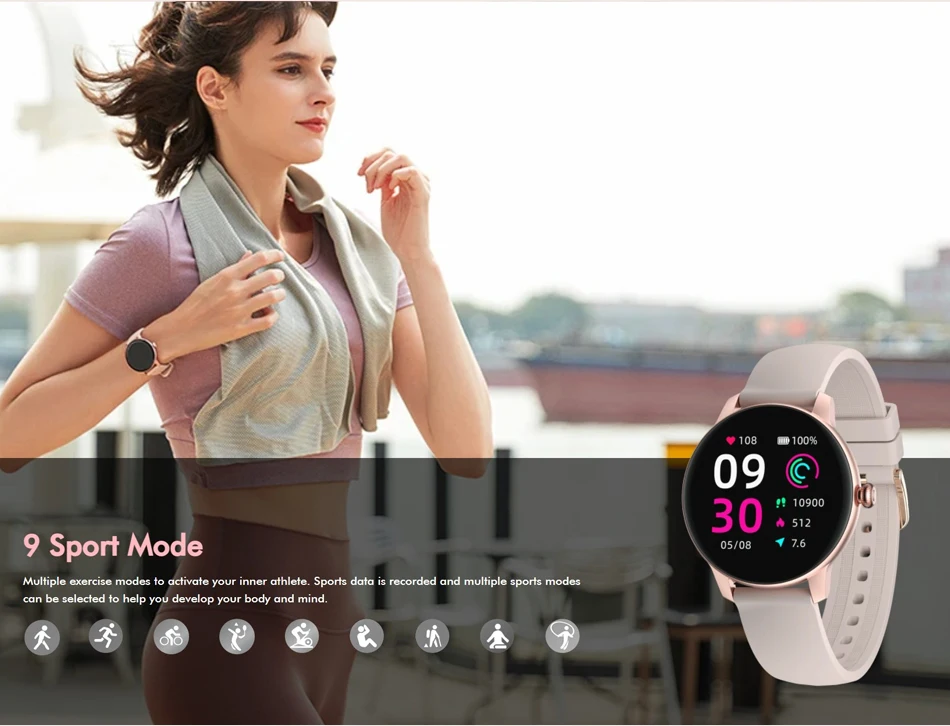 RELOJ INTELIGENTE MUJER KIESLECT L11 SMARTWATCH POR XIAOMI