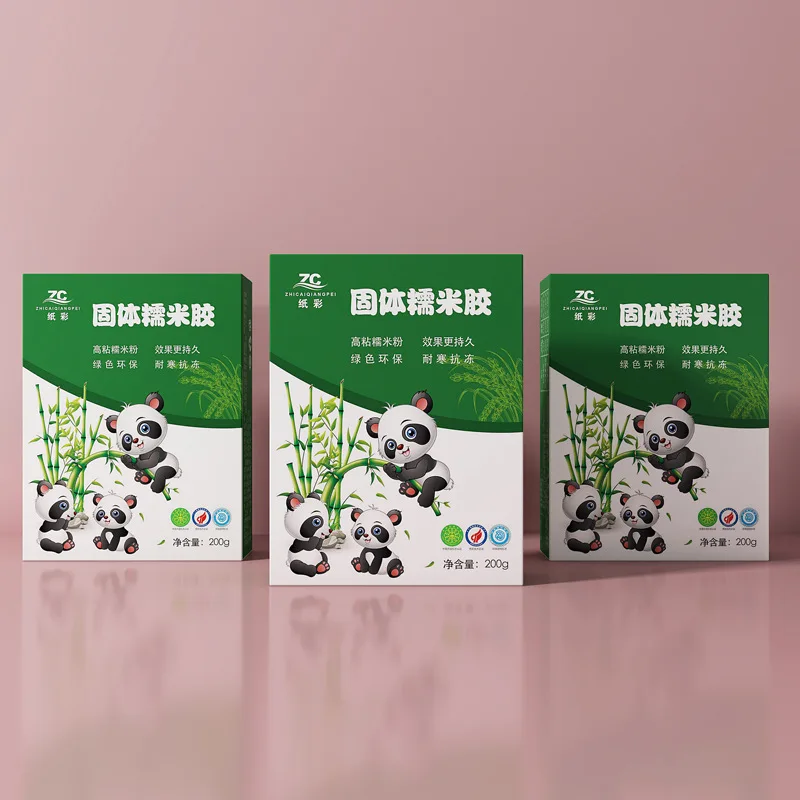 200g Wallpaper Glue Solid Glutinous Rice Glue Professional Fixed Wallpaper-Wall Cloth