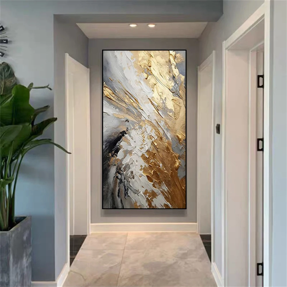 

100% Handmade Abstract Oil Painting, Modern Home Decor Mural Art Pictures, 3D Carving Art Works On Canvas Prints For Living Room