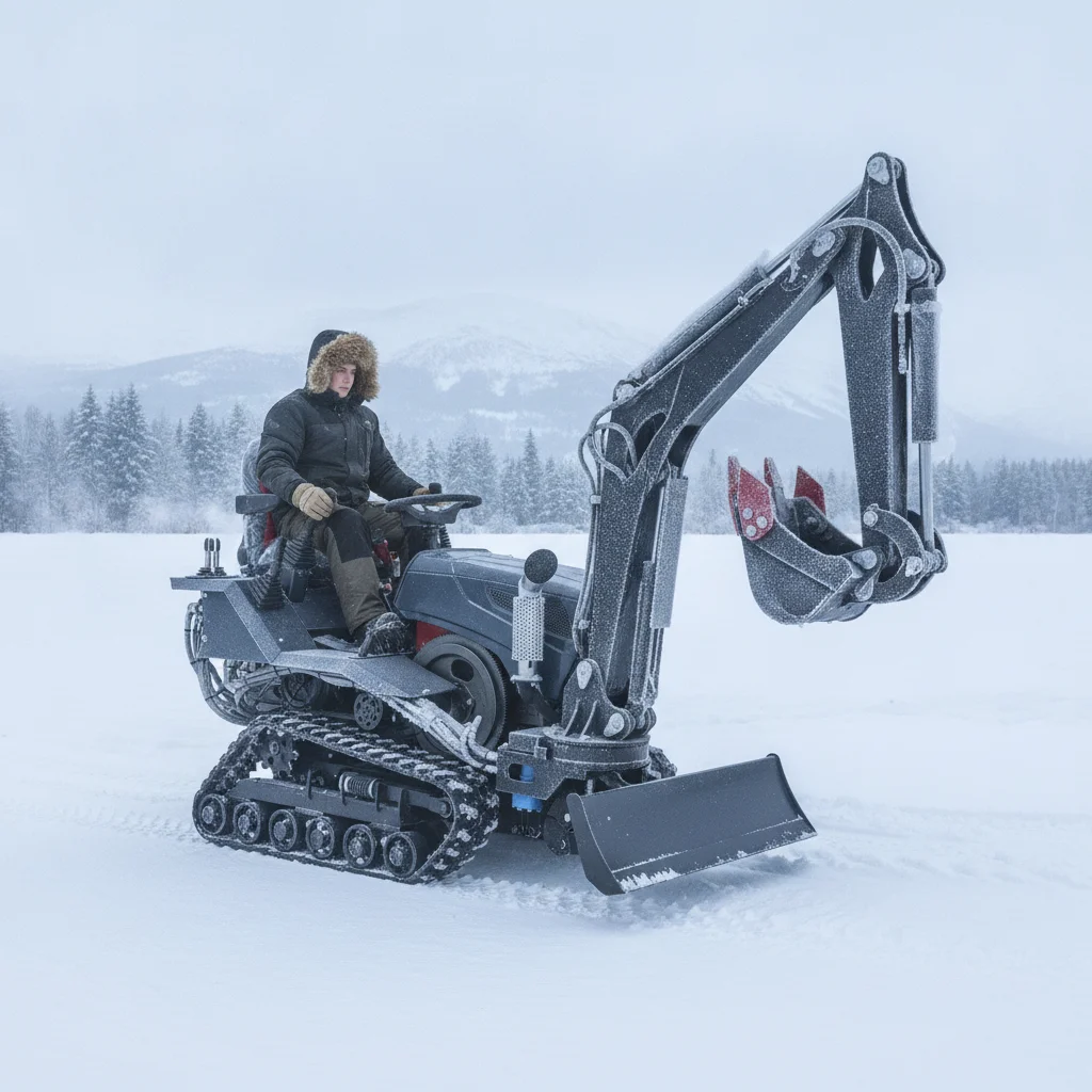 20 PS Wirtschaftlicher Mini-Raupenschlepper Kleiner Landwirtschaftlicher Traktor für Kleinbetriebe