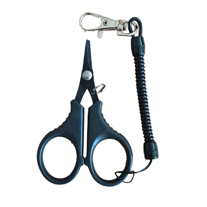 Fishing Scissor 420 Stainless Steel Knot Scissors Retractable