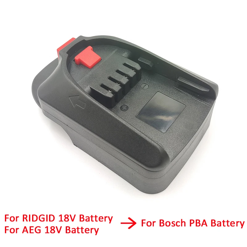 18V Akku Adapter Für Bosch - Konverter Für RIDGID Und AEG Werkzeuge ABS Dock