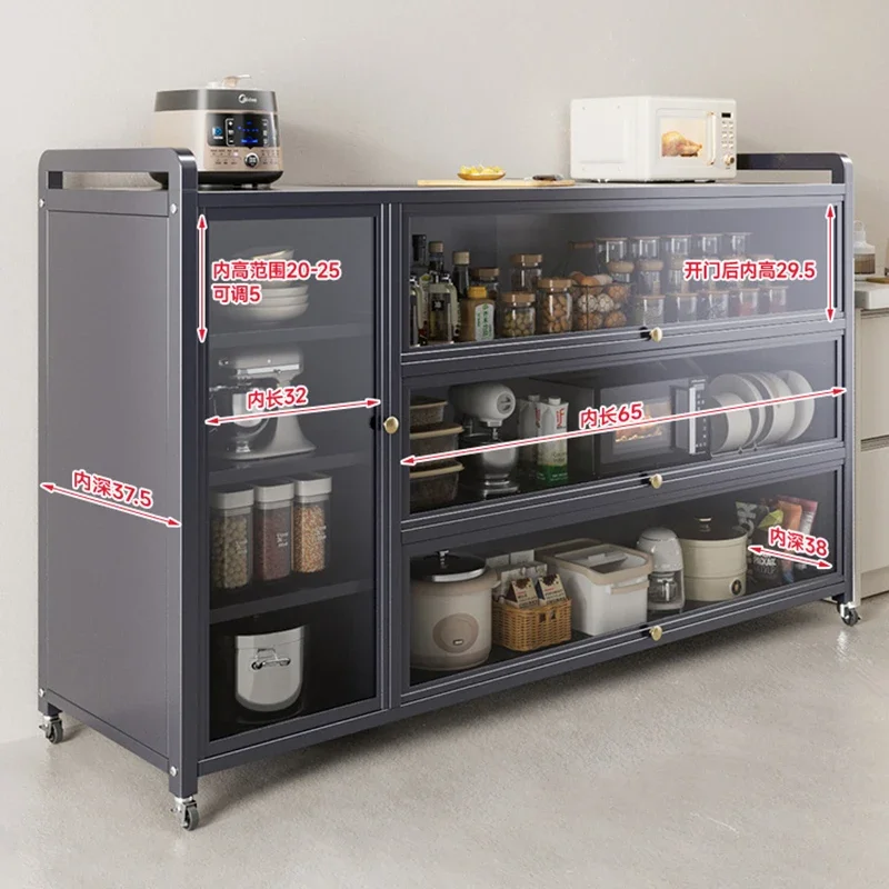 Lounge Cabinet Sideboards Furniture Sideboard Coffee Corner Table Muble Cuisine Kitchen Storage Metal Shelf Vitrina Room Bar LT