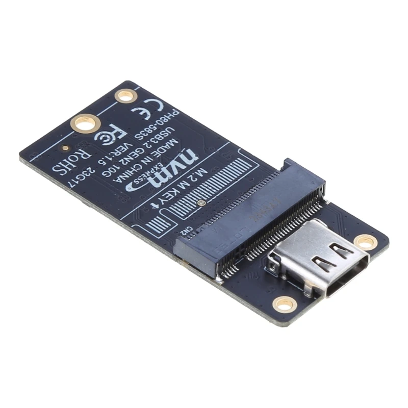 M.2-Type-C SSD 어댑터 SSD 보드 M.2-USB3.1 M.2 NVME SSD JMS583 용 10Gbps 어댑터 2230-2280 SSD Dropship