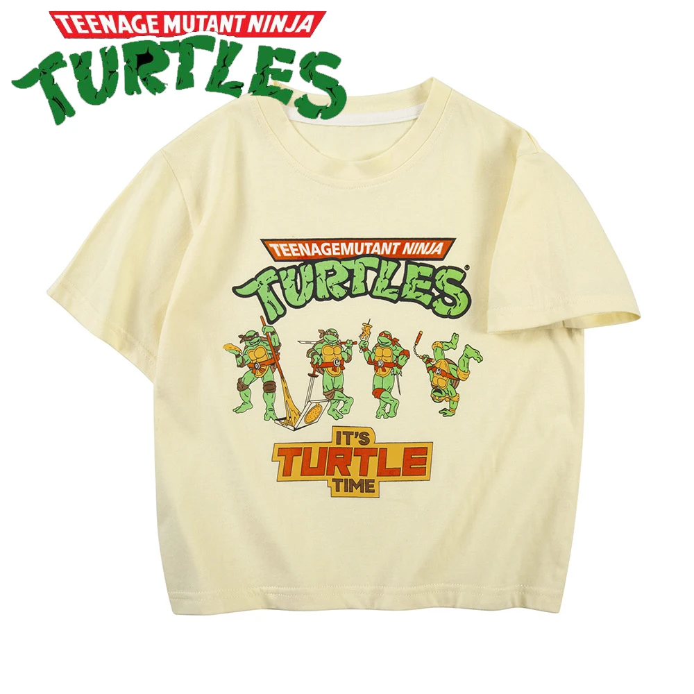 2PCS Teenage Mutant Ninja Turtles Kids Pajama Set TMNT Cotton Long Sleeve  Round Neck Top Long