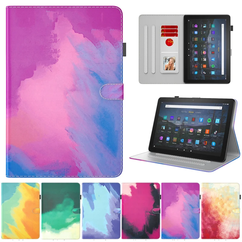 Custodia Per Kindle Fire Hd 10 Hd10 Plus 2021 Tablet Custodia Protettiva Tpu Cover Posteriore Custodia Ultra Sottile Per Fire Hd 10 Plus 2021