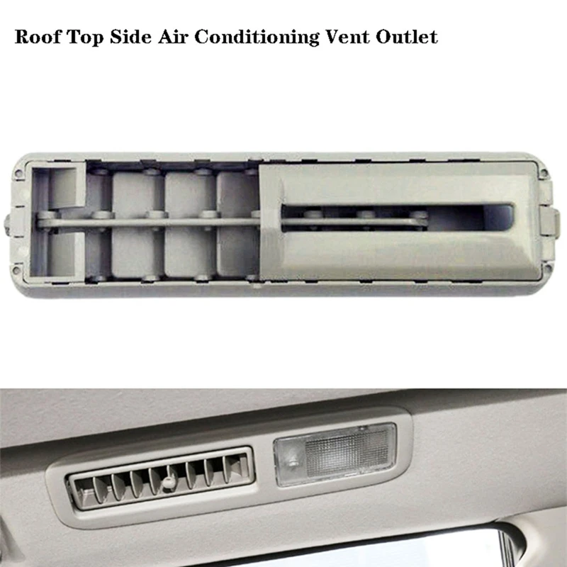 A96I-Car Interior Roof Top Side Air Conditioning Vent Outlet A/C Panel Grille Cover For Mitsubishi Pajero 4 MK4