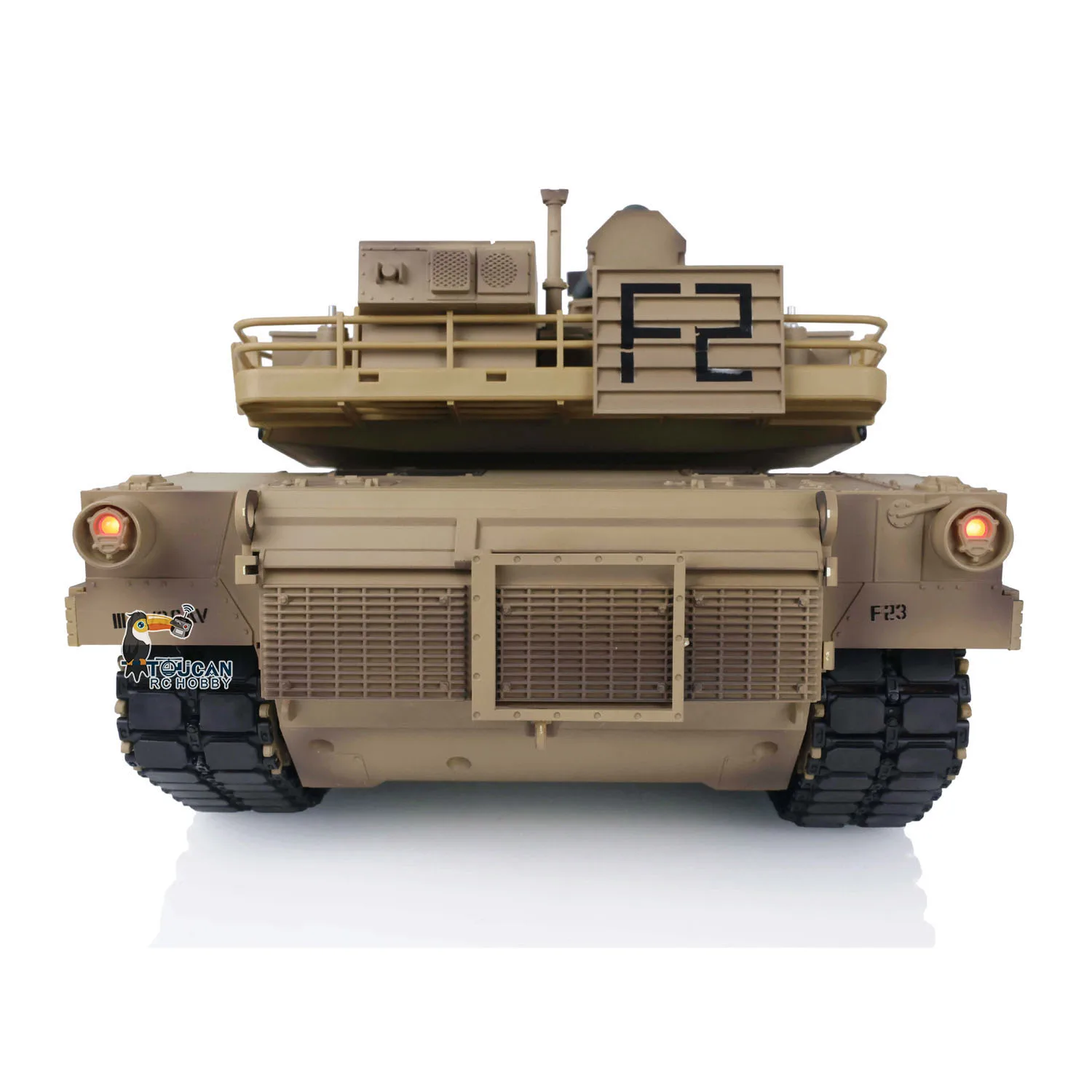 1/16 Scale 2.4Ghz Heng Long 7.0 Plastic Ver M1A2 Abrams RTR RC Tank 3918 Toucan Model TH17788-SMT8 6