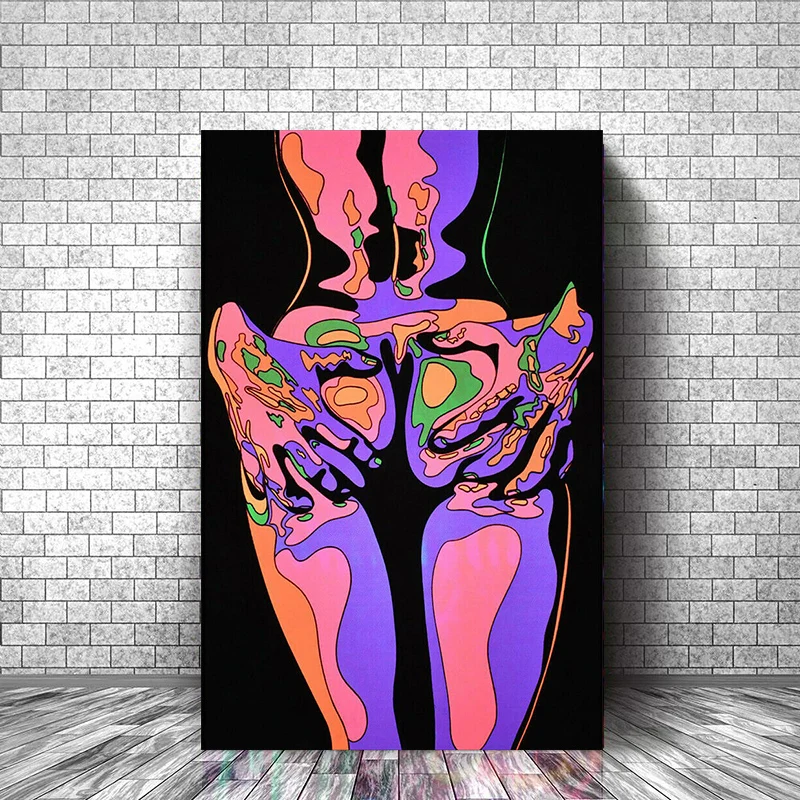 

Sexy Art Nude Painting Abstract Canvas Posters and Prints Wall Art Painting Pictures for Bedroom Room Home Decoration Cuadros
