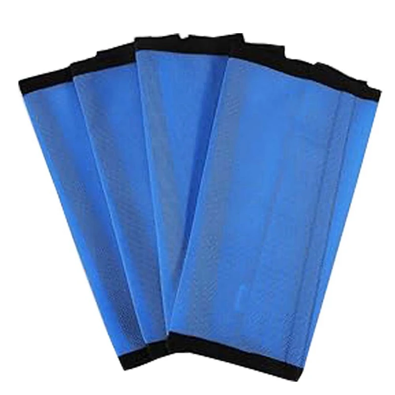 NALFI-4Pcs Mesh Fly Boots For Horse Breathable Mesh Horse Boots Protective Leg Wraps Legging For Preventing Flies