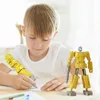 Wear Resistant Robot Deformation Pen Portable Non-toxic ABS School Office Supplies Stationery Gel Pen Children 1