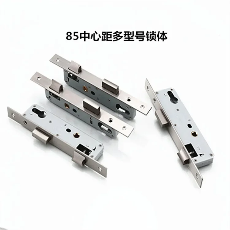 Description Picture 3 of itemFlat Door Lock Body Aluminum Alloy Body Plastic Steel Door Lock 85 Multi-point Door Hardware Non Intelligent Lock