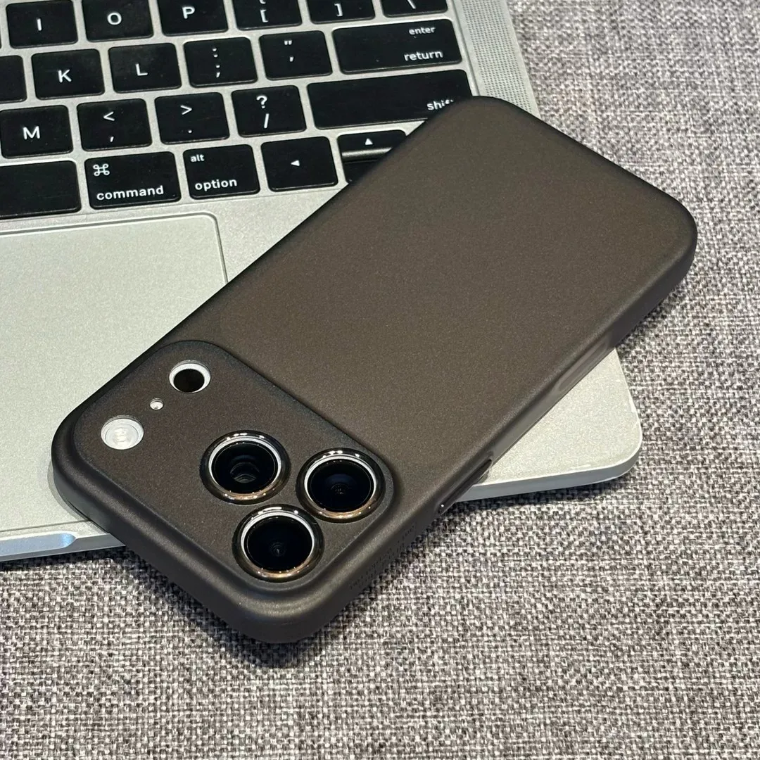 Ultra Thin Slim Matte Phone Case - Elegant Camera Cover Accessory