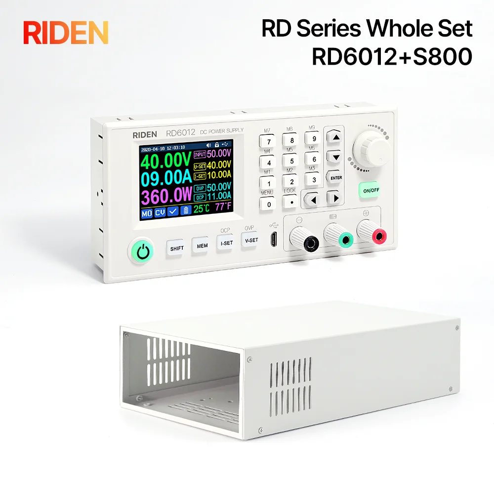 RIDEN RD6012 RD6012W USB WiFi DC to DC Voltage Bench Power Supply ...