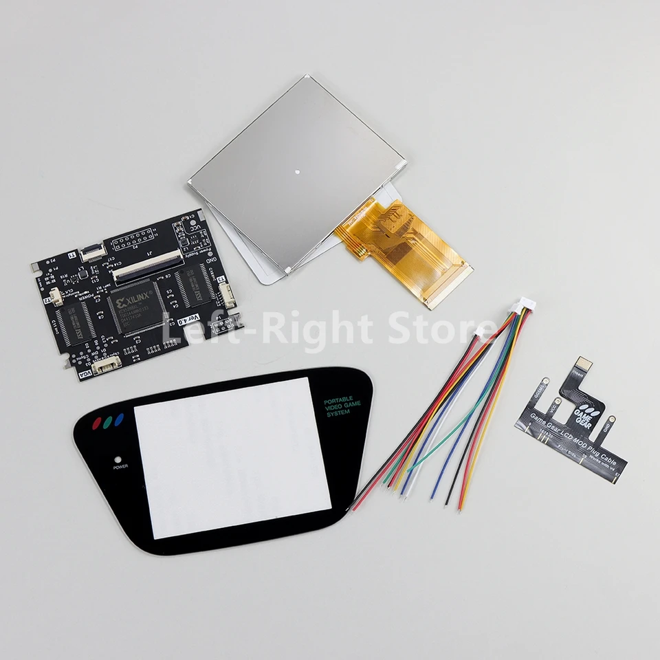 1 セットフルスクリーン IPS V4 液晶キットセガゲームギア高光輝度 V4