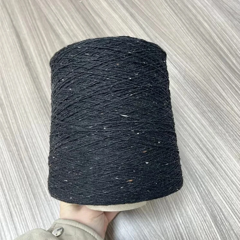 Italy 98% Natural Wool Yarn for Knitting Healthy Super Wool Fancy Dot Hand Crochet Yarn Weave Thread 250g X4518 2